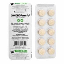 Suplemento Para Cães-Gatos Condrofarm Pet Blister 10 Comp