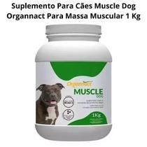 Suplemento Para Cães Muscle Dog Organnact Para Massa Muscular 1 Kg Original