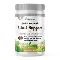 Suplemento para cães NaturVet Senior Advanced 5 em 1 60 Ct