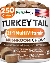 Suplemento para Cães Petsology Turkey Tail 250 Mastigáveis Imunidade Suplemento para Cães Petsology Turkey Tail 250 Mastigáveis Imunidade