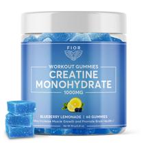 Suplemento para creatina Gummy 60 mastigáveis 30 porções
