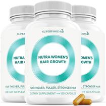 Suplemento para Crescimento Capilar Superfood MD Nutra - Suprimento para 3 Meses Suplemento para Crescimento Capilar Superfood MD Nutra - Suprimento para 3 Meses