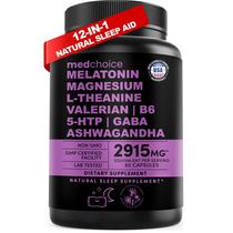 Suplemento para dormir MEDCHOICE Melatonina 5mg com Magnésio 500mg Suplemento para dormir MEDCHOICE Melatonina 5mg com Magnésio 500mg