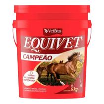 Suplemento Para Equideos Equivet Campeão Balde 5kg - Vetbras