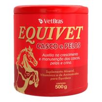 Suplemento para Equinos Equivet Casco e Pelos - 500 gr