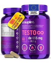 Suplemento para Homens 655 mg com Ácido Aspártico, L Arginina, Zinco e Licopeno Fórmula Vegana Sem Glúten 60 Cápsulas Suplemento para Homens 655 mg com Ácido Aspártico, L Arginina, Zinco e Licopeno Fórmula Vegana Sem Glúten 60 Cápsulas