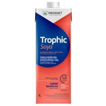 Suplemento para Nutrição Enteral Prodiet Trophic Soya baunilha, caixa com 1L