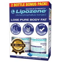 Suplemento para perda de peso Lipozene, supressor de apetite, 60 cápsulas