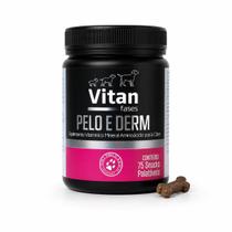 Suplemento Para Queda de Pelos e Coceiras em Cães 75 Snacks Mastigáveis Vitamina Suplemento Para Queda de Pelos e Coceiras em Cães 75 Snacks Mastigáveis Vitamina