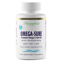 Suplemento Paradise Herbs Omega-Sure Fish Oil 120 Cápsulas Gelatinosas Suplemento Paradise Herbs Omega-Sure Fish Oil 120 Cápsulas Gelatinosas