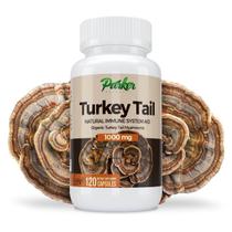 Suplemento Parker Naturals Turkey Tail Mushroom 120 cápsulas Suplemento Parker Naturals Turkey Tail Mushroom 120 cápsulas
