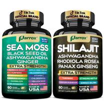 Suplemento Parrox Dynamic Vitality Bundle Sea Moss Shilajit Suplemento Parrox Dynamic Vitality Bundle Sea Moss Shilajit