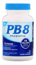 Suplemento Pb8 - 14 Bilhões Mistura Probiótica 120 Cápsulas - Church & Dwight