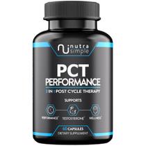 Suplemento PCT Nutra Simple 3 em 1 Post Cycle Support Men 60c