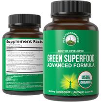 Suplemento Peak Performance Organic Super Greens 150 cápsulas Suplemento Peak Performance Organic Super Greens 150 cápsulas