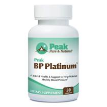 Suplemento Peak Pure e Natural Peak BP Platinum 30 cápsulas Suplemento Peak Pure e Natural Peak BP Platinum 30 cápsulas