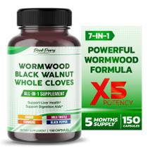 Suplemento PEAKPURY All-in-1 Wormwood Black Walnut 150 cápsulas Suplemento PEAKPURY All-in-1 Wormwood Black Walnut 150 cápsulas