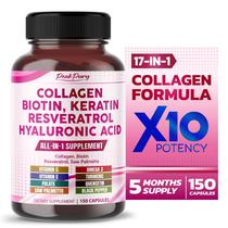 Suplemento PEAKPURY Colágeno 12.000 mg Biotina 10.000 mcg