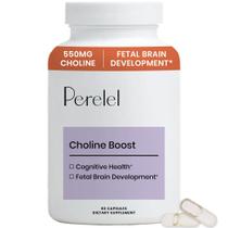 Suplemento Perelel Choline Boost 60 cápsulas para prenatal