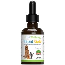 Suplemento Pet Wellbeing Throat Gold para Cães - 59ml