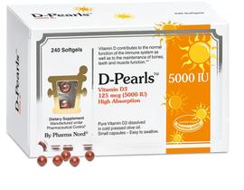 Suplemento Pharma Nord D-Pearls Vitamina D3 5000 UI Suplemento Pharma Nord D-Pearls Vitamina D3 5000 UI