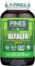 Suplemento Pines Organic Alfalfa 500 comprimidos Suplemento Pines Organic Alfalfa 500 comprimidos