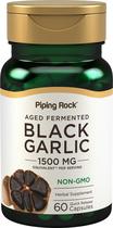 Suplemento Piping Rock Black Garlic 1500mg 60 cápsulas Suplemento Piping Rock Black Garlic 1500mg 60 cápsulas