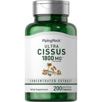 Suplemento Piping Rock Cissus Quadrangularis 1800 mg 200 cápsulas