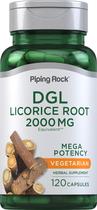 Suplemento Piping Rock DGL Raiz de Alcaçuz 120 Cápsulas Suplemento Piping Rock DGL Raiz de Alcaçuz 120 Cápsulas