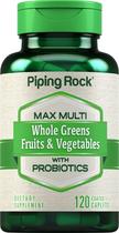 Suplemento Piping Rock Frutas e Vegetais 120 Comprimidos