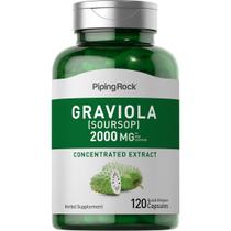 Suplemento Piping Rock Graviola em cápsulas de graviola 2000 mg 120 C