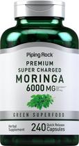 Suplemento Piping Rock Moringa Oleifera em cápsulas 6000 mg 240