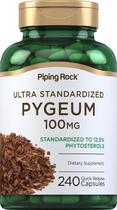 Suplemento Piping Rock Pygeum 100mg 240 cápsulas