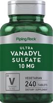 Suplemento Piping Rock Vanadyl Sulfate 10 mg 240 comprimidos Suplemento Piping Rock Vanadyl Sulfate 10 mg 240 comprimidos