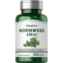 Suplemento Piping Rock Wormwood Capsules 430 mg 200 unidades