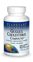 Suplemento Planetary Herbals Guggul Cholesterol 375 mg 90 comprimidos Suplemento Planetary Herbals Guggul Cholesterol 375 mg 90 comprimidos