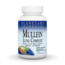 Suplemento Planetary Herbals Mullein Lung Complex 90 comprimidos