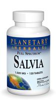 Suplemento Planetary Herbals Salvia 1,02g 120 comprimidos Suplemento Planetary Herbals Salvia 1,02g 120 comprimidos
