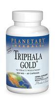 Suplemento Planetary Herbals Triphala Gold 550mg 60 Cápsulas