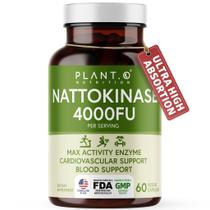 Suplemento PLANT.O NUTRITION Nattokinase 4000FU 60 cápsulas Suplemento PLANT.O NUTRITION Nattokinase 4000FU 60 cápsulas