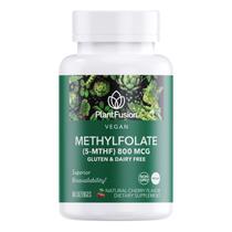 Suplemento PlantFusion Metilfolato 5-MTHF 60 Pastilhas Suplemento PlantFusion Metilfolato 5-MTHF 60 Pastilhas