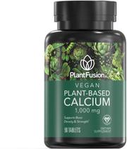Suplemento PlantFusion Vegan Calcium 1000 mg com magnésio Suplemento PlantFusion Vegan Calcium 1000 mg com magnésio