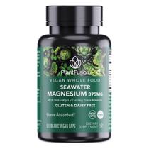 Suplemento PlantFusion Vegan Magnésio Complex 375 mg 60 cápsulas