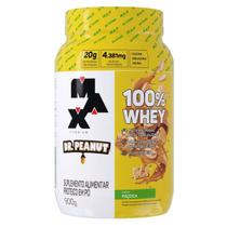 Suplemento Pó Max Titanium 100% Whey Protein Dr Peanut 900gr