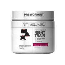 Suplemento Pó Pré Treino Max Titanium Night Train Pote 300gr