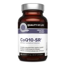Suplemento poderoso de CoQ10 CoQ10 microativa de liberação sustentada para melhor absorção 100 mg de CoQ10 por cápsula apoia a imunidade e a energia 60 cápsulas vegetais