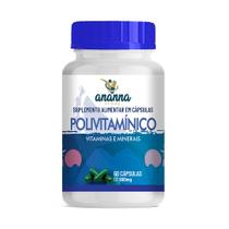 Suplemento Polivitamínico Vitaminas e Minerais 60 Caps 500mg