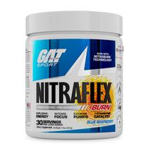 Suplemento Pré-Treino GAT Sport Nitraflex Burn - Sabor Framboesa Azul