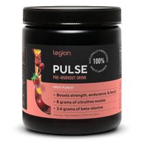 Suplemento pré-treino LEGION Pulse Boost Energy - Fruit Punch Suplemento pré-treino LEGION Pulse Boost Energy - Fruit Punch