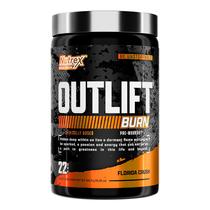 Suplemento pré-treino Nutrex Outlift Burn 22 porções